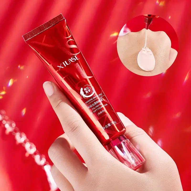 4 Single Pack Bird\'s Nest Red Ginseng Makeup Foundation - الصورة 3