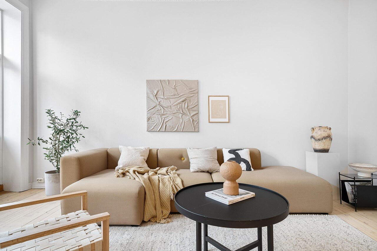 5 Modern Cream Wind Sofa – Stylish & Comfortable