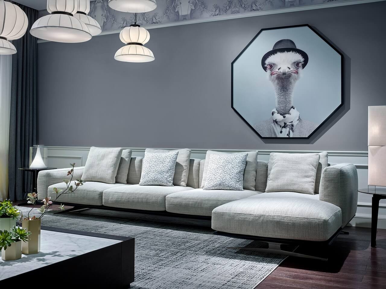 6 Modern Cream Wind Sofa – Stylish & Comfortable - الصورة 6